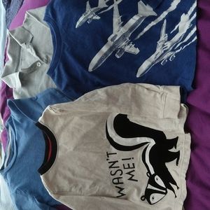 Bundle of 3 long sleeve shirts size 3T